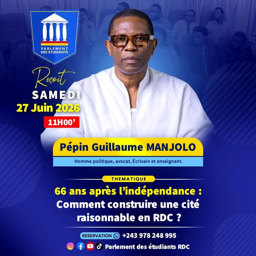 66 ans après l’indépendance : comment construire une cité raisonnable en RDC ?