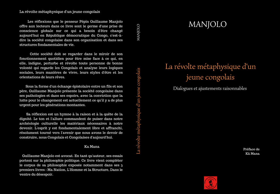 La révolte métaphysique d'un jeune congolais